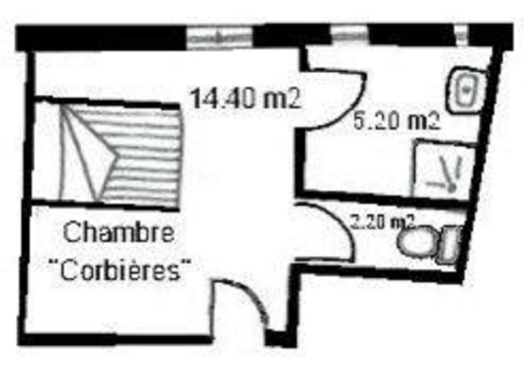 Relais De Tamaroque Acomodação com café da manhã Portel-des-Corbieres Quarto foto